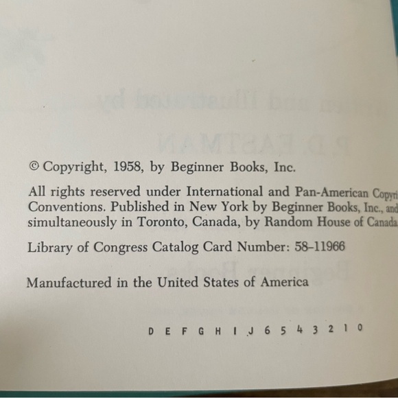 Vintage Sam and the Firefly Book by P.D. Eastman - Picture 14 of 15